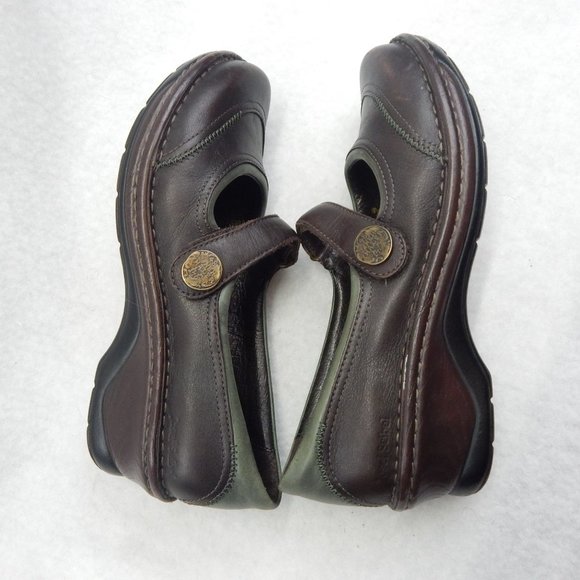 Josef Seibel Womens Brown Mary Jane Clogs Shoe Size 41 - Picture 9 of 12
